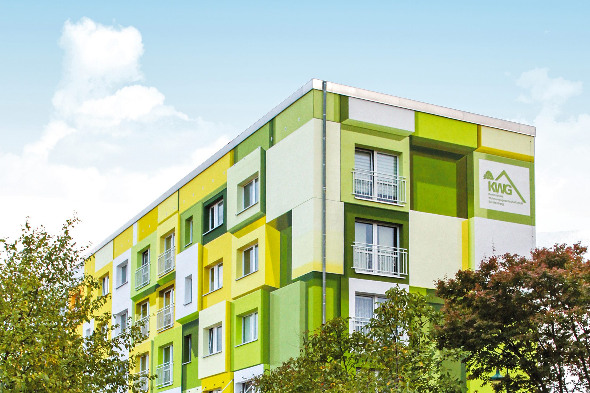 GRACO-Senftenberg-Plattenbau-Fischreiherstrasse-nachher GRACO-Senftenberg-Plattenbau-Fischreiherstrasse-nachher